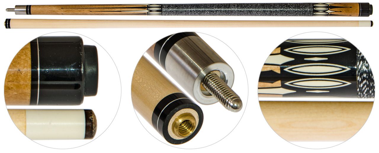 Кий / пирамида 2-pc "Classic Value CVP-1" (натуральный)