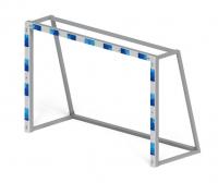 Ворота мини футбольные (синие) (с креплением сетки) - СО 2.60.04-03