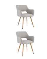 Стул Кромвель II серый 2 шт