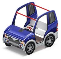 Машинка (синяя) - Беседка машинка - МФ 10.03.01-01.И1