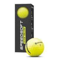 Мяч для гольфа TaylorMade SpeedSoft Yellow, V9910201, 3 шт в упаковке