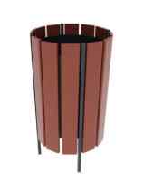 МФ 06-512 Урна деревянная круглая