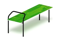 Детские уличные комплексы + Скамья для пресса - СО 2.40.05