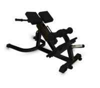 Тренажёр для разгибания спины (Гиперэкстензия) чёрный МВ 2.15