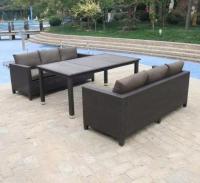 Комплект плетеной мебели T347/S65A-W53 Brown
