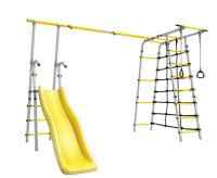 Дачный комплекс "Богатырь Плюс 2" (без качелей) Romana 103.12.06 (серый/жёлтый)