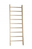 СТЕНКА ГИМНАСТИЧЕСКАЯ ШВЕДСКАЯ 1000Х2600ММ, БОКОВИНЫ И ПЕРЕКЛАДИНЫ МЕБ.ЛАК