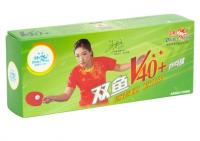 Мяч для настольного тенниса Double Fish 2** , V40+2, 10 шт