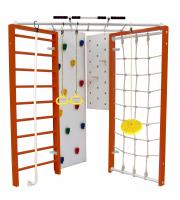 Шведская стенка Kampfer Fantastic (№4 Вишневый желтая лиана)