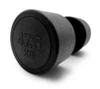 Гантель UNIX Fit PRO круглая обрезиненная 47,5 кг