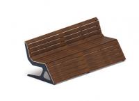 Скамья - МФ 42.02.05-20 (Темный дуб) Д:2400 (под анкера)