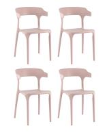 Стул Neo пластик нежно-розовый 4 шт.
