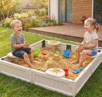 Песочница UNIX Kids Square квадратная 123 х 123 см