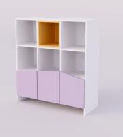 Стеллаж детский «Весенний закат» 9 - секций