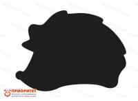 Фигурная грифельная меловая доска «Ежик»