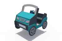 Качалка на пружине (кабриолет мини) ИО 05412