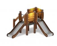 Горка двойная Малыш (Эко) - ИО 41.01.02-02