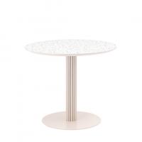 Стол обеденный Stem D90 терраццо