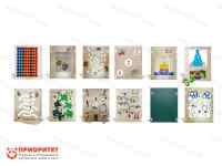 Набор тактильно-развивающих панелей «12 в 1»