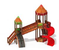 Карандаши (Винтовой скат) - ДИК 2.26.05-01.С - Игровой комплекс Н=2000