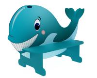 Скамейка детская Кит МФ 05-416