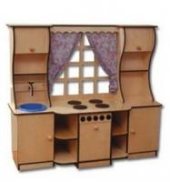 Кухонная стенка игровая большая