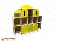 Стенка для игрушек В домике