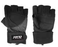 Перчатки для фитнеса c фиксатором запястья PRCTZ WRIST-WRAP GLOVES "L"