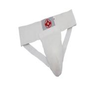 Паховая раковина мужская c нашивкой киокусинкай