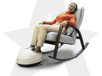 Массажное кресло качалка FUJIMO CAROLINE Серый