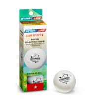Мячи Start line Club Select 1* New (3 шт, бел.)