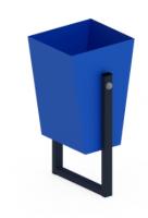 Урна трапеция (синяя) - МФ 50.01.01-01
