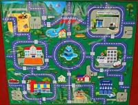 Коврик Дорога для изучения ПДД