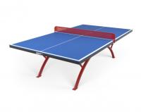 Антивандальный теннисный стол UNIX Line 14 mm SMC (Blue/Red)