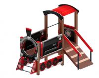 Паровозик (черный) - Беседка - МФ 10.03.05-02