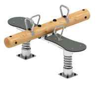 Качалка-балансир на двух пружинах (Лиственница) ИО 23.24.01-Л.И1