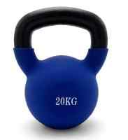 Гиря UNIX Fit виниловая 20 кг Blue