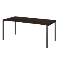 Стол на металлокаркасе для заседаний АМ-0058 Дуб венге/Антрацит F0000009548