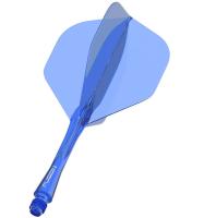 Литые оперения с хвостовиками Winmau Fusion Intermediate Azure Blue (синие)