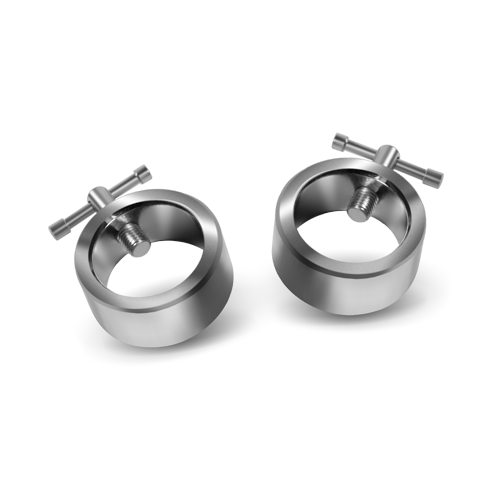 BRONZE GYM BGCLM44 Замки олимпийские металлические (пара)