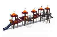 Детский игровой комплекс серии империя "Крепость" Н-900 и Н-1500 ДИО 02050