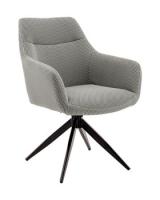 Стул обеденный Enid серо-зеленый ткань Sonic