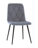 Стул Одди Diamond велюр серый