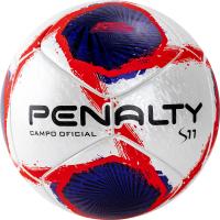 Мяч футбольный PENALTY BOLA CAMPO S11 R1 XXI, арт.5416181241-U, PU, термосшивка, бел-син-крас