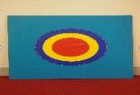 Щит для метания (мишень) навесной на стенку гимн.