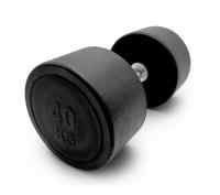 Гантель UNIX Fit PRO круглая обрезиненная 40 кг