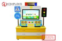Профессиональный интерактивный развивающий комплекс ПДД AVKompleks Автобот
