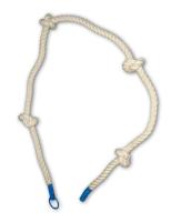 Канат для лазания с узлами х/б 2,3м. диам. 30мм