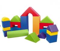 Мягкий напольный конструктор, 19 эл.