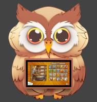 Профессиональный интерактивный комплекс «AVKompleks Multi 35» в форме совы